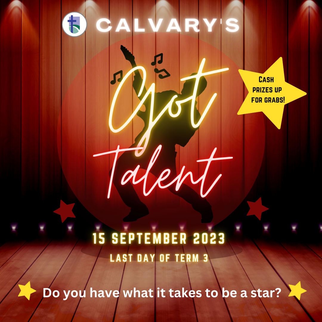 Ffinal Calvary's Got Talent Flyer